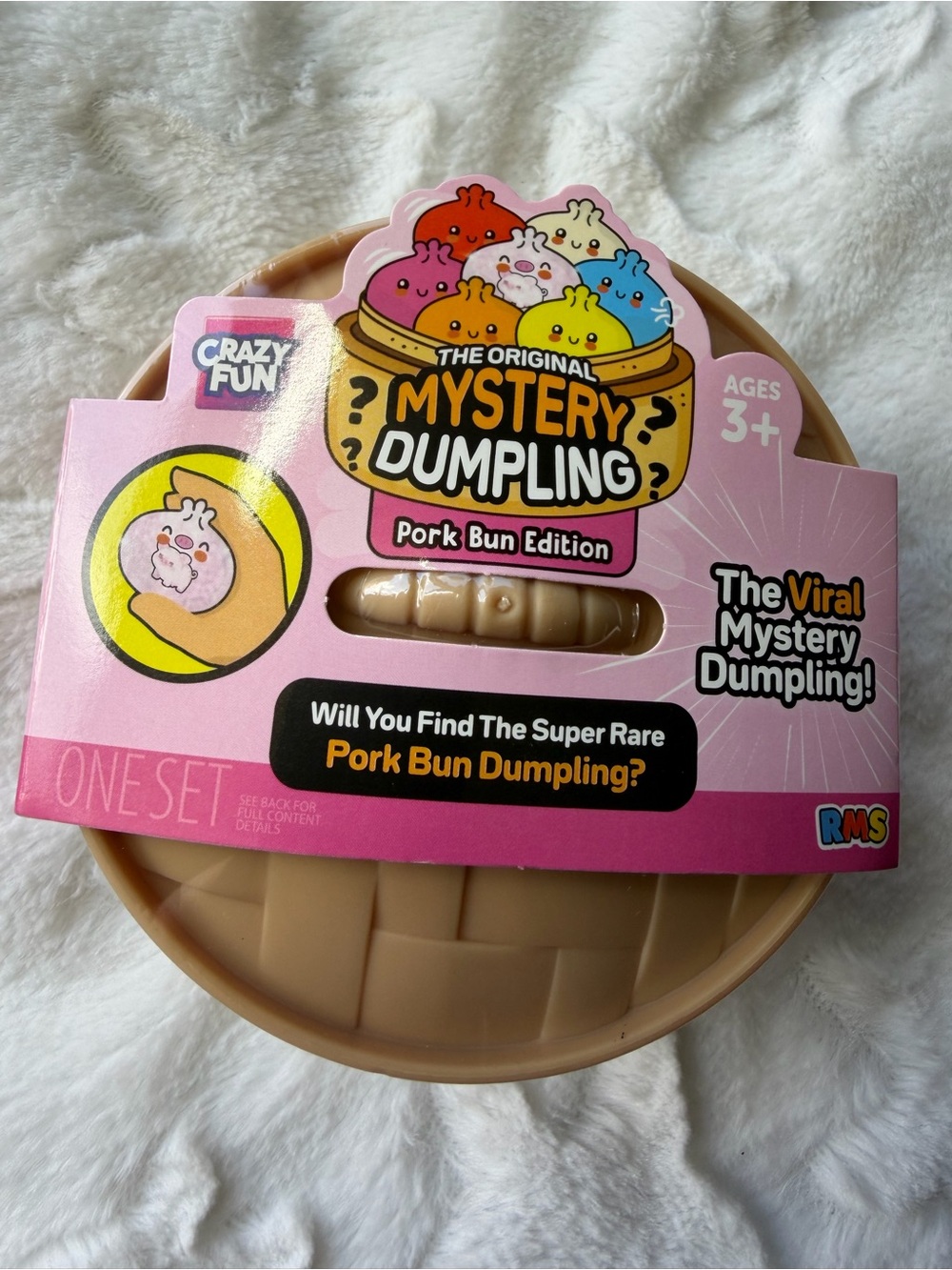 🐷✨ NIB The Original Mystery Dumpling – Pork Bun Edition 🥟RARE